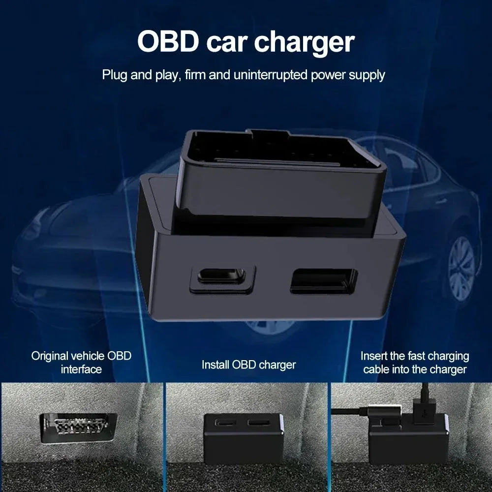OBD2 Splitter Charger Adapter for Tesla Model 3 Y X S OBD2 Splitter Adapter P3