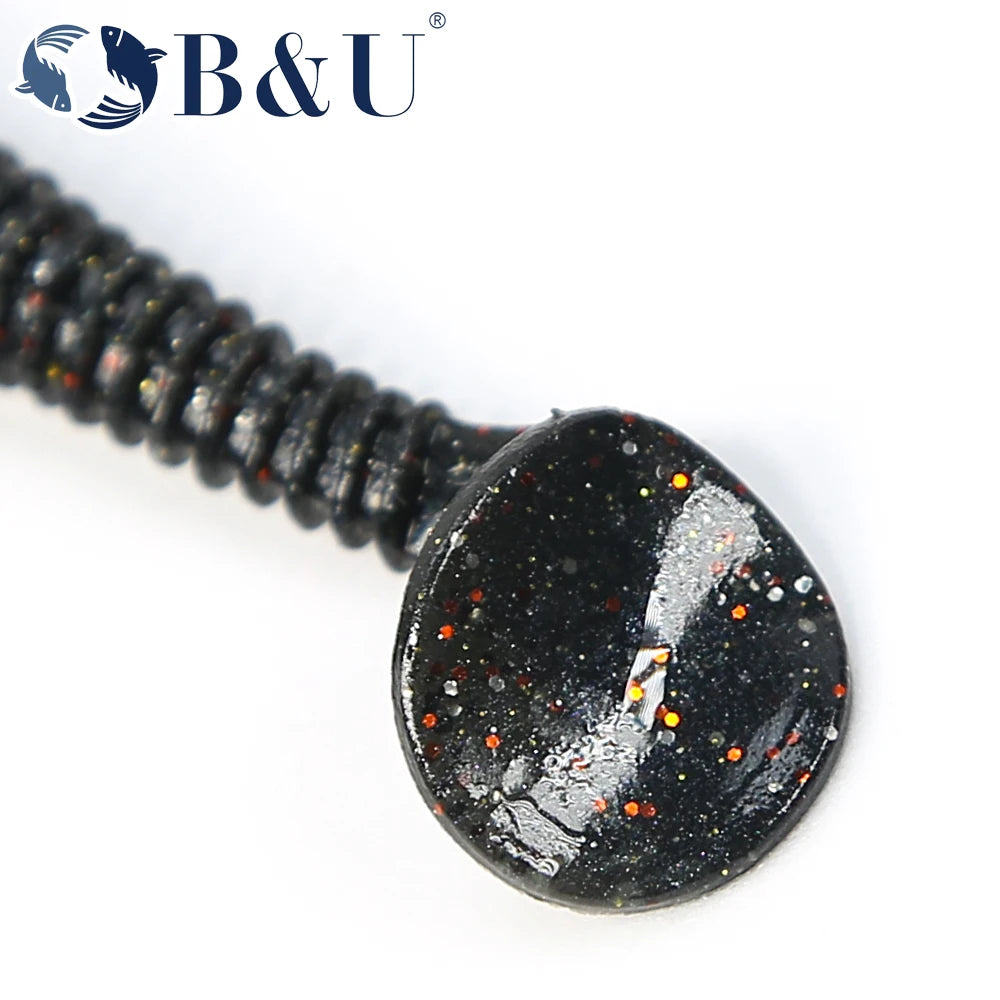 B&U Swing Impact FAT Soft Paddle Tail Bass Lure 55mm/70mm Soft Paddle Tail Lure P3