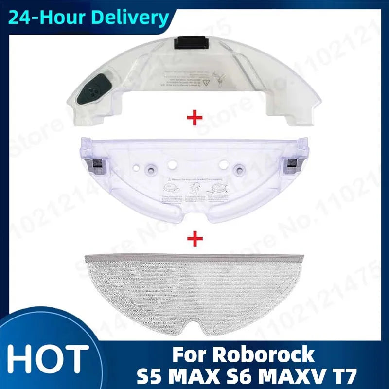 Roborock S5 S6 MAX T7 Mop Cloth Tray & Water Tank Parts Vacuum Cleaner Parts P3