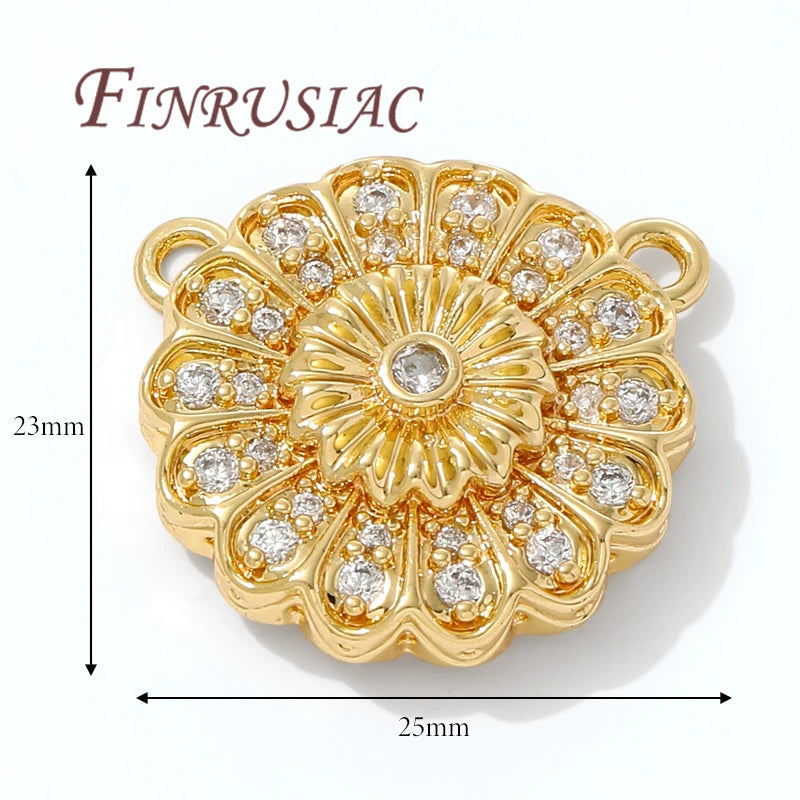 18K Gold Plated Magnetic Clasps – Bracelet DIY Connectors Magnetic Jewelry Clasp P3 18K Gold Plated 1 piece