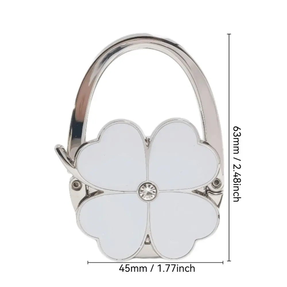 Foldable Four-Leaf Clover Purse Hanger Hook for Table Purse Hanger Hook P3