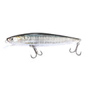 B&U 110mm Suspending Minnow Wobbler Hard Bait Fishing Lure Minnow Fishing Lure P3 black white 1pc-11cm-16.3g