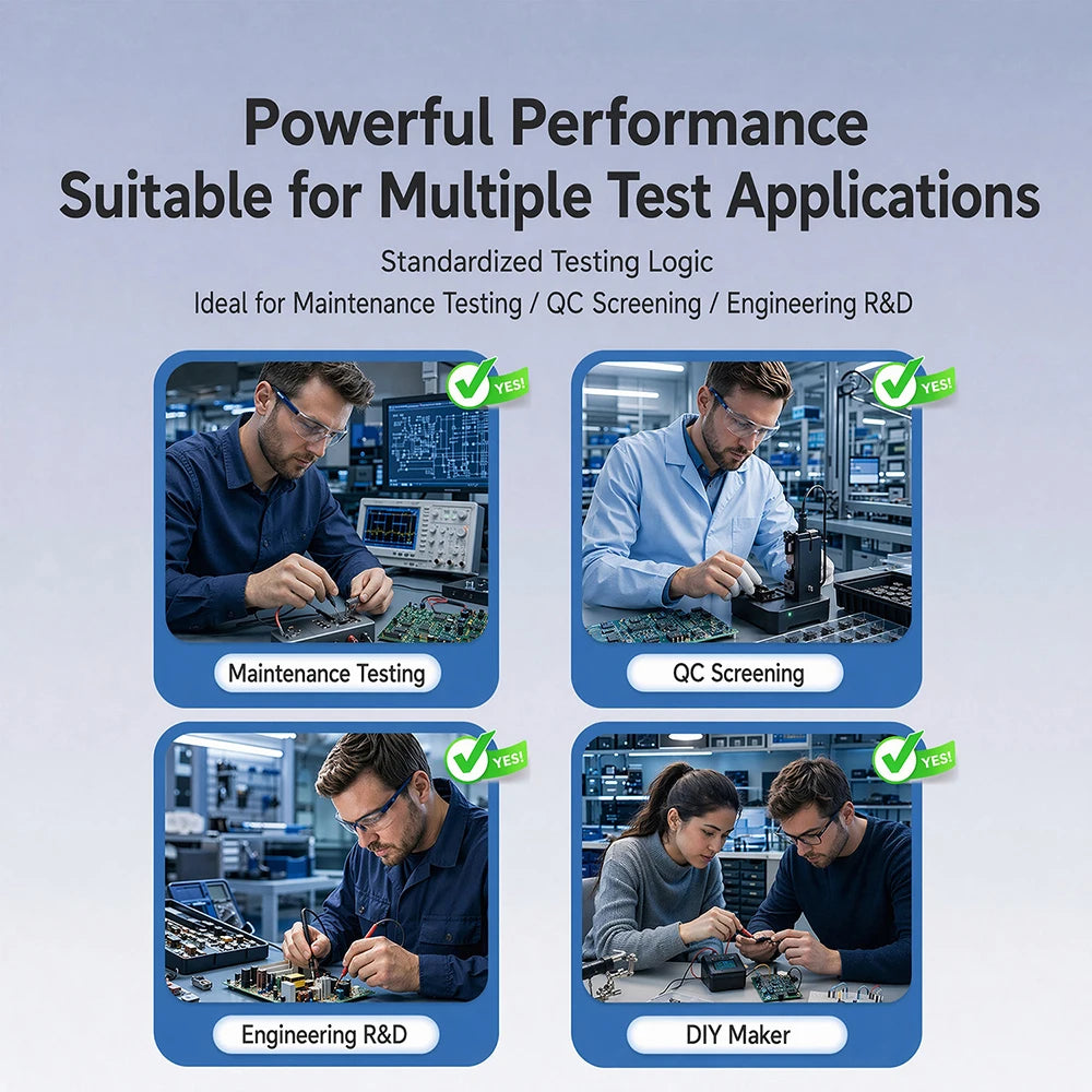 Gaqqee MO-81 7-in-1 Optocoupler Component Tester USB-C Component Tester P3