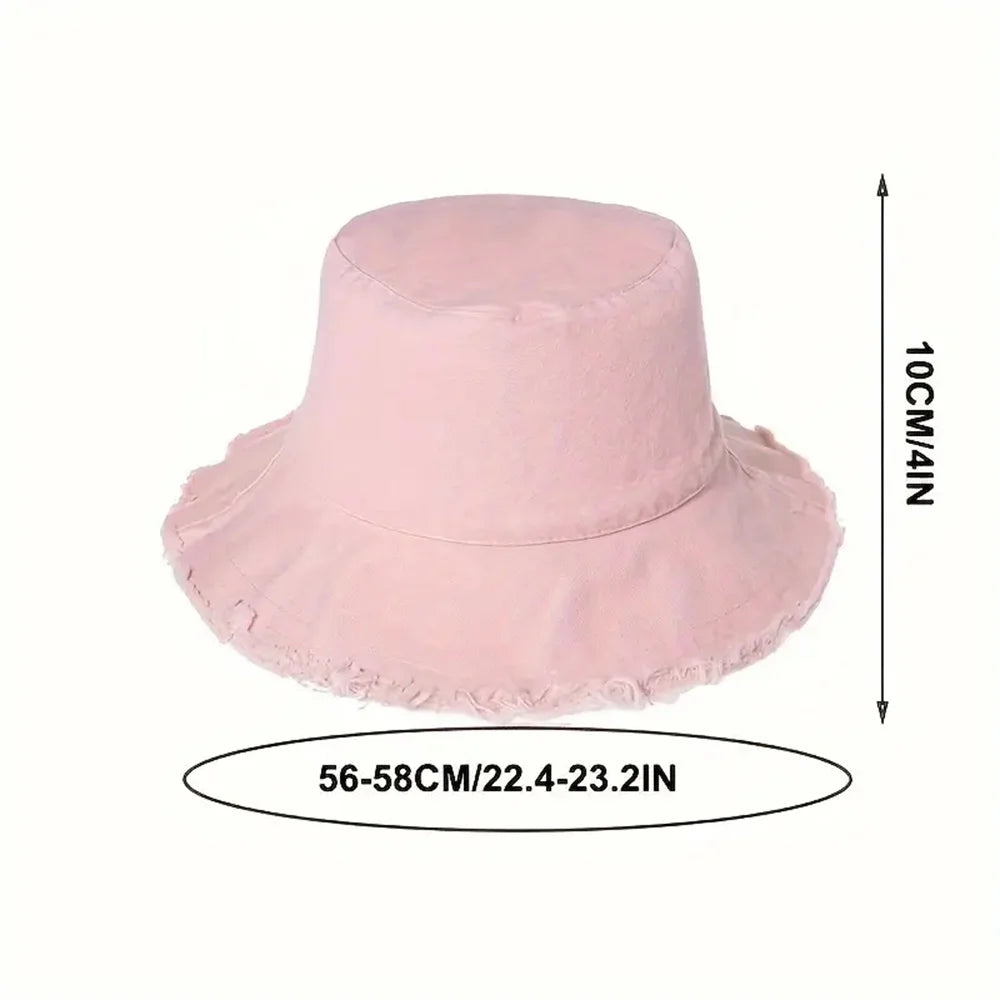 Unisex Foldable Wide Brim Bucket Hat – UV Sun Protection Cap Wide Brim Bucket Hat P3