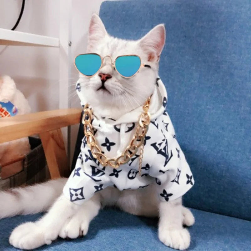 Cat & Dog Sunglasses – Non-Slip Cosplay Pet Photo Prop