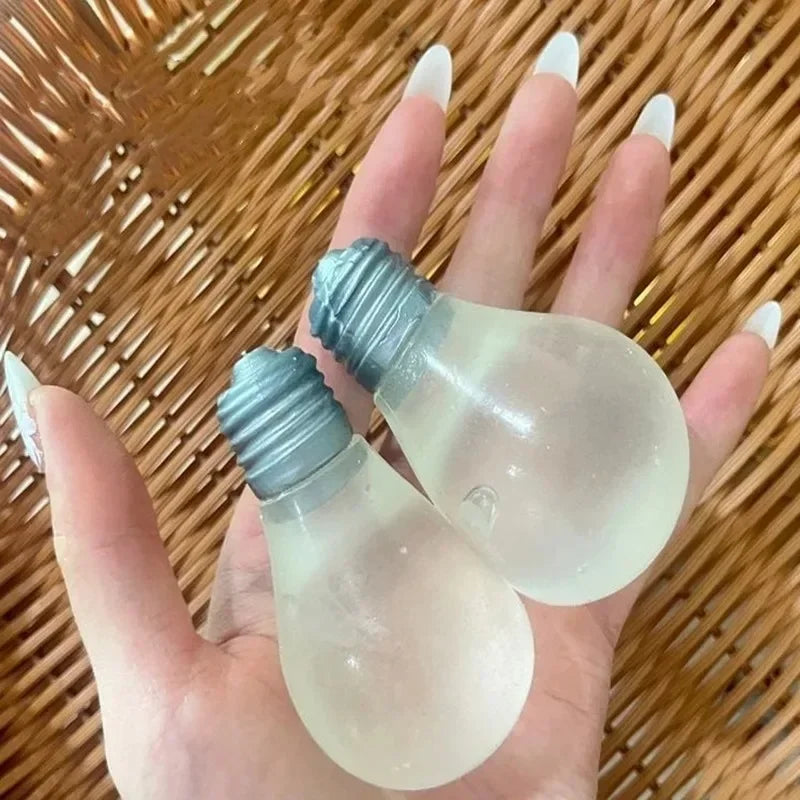Light Bulb Squishy Toy – Photochromic Slow-Rising Fidget Squeeze Squishy Fidget Toy P3