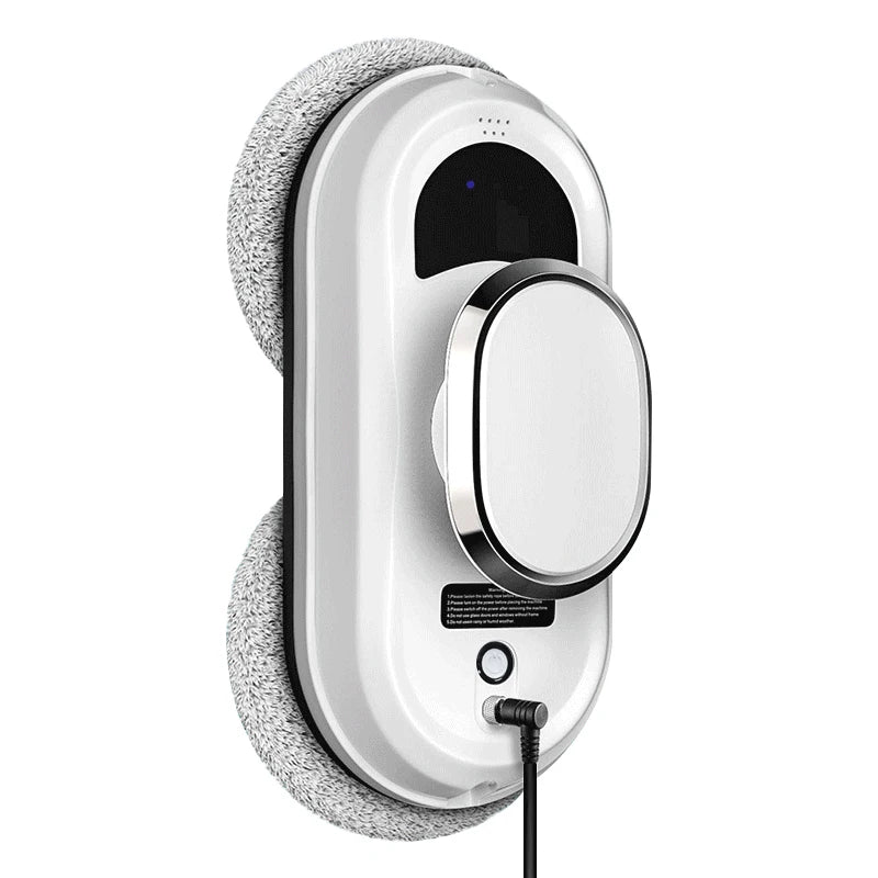 Automatic Window Cleaning Robot – Brushless Motor, Remote Control Window Cleaning Robot P3 White US 110-240V