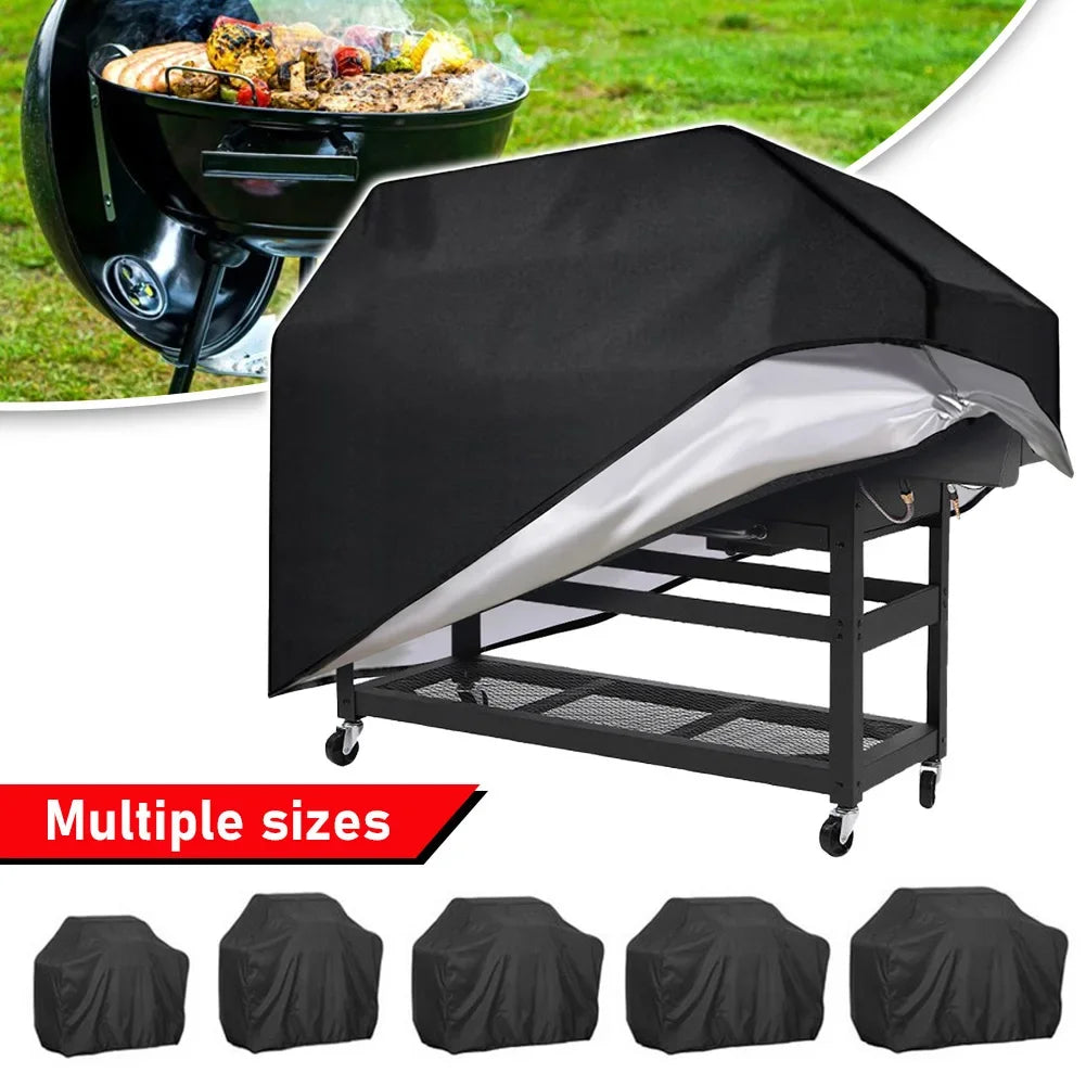 Heavy Duty BBQ Grill Cover – Waterproof UV-Resistant 8 Sizes BBQ Grill Cover P3
