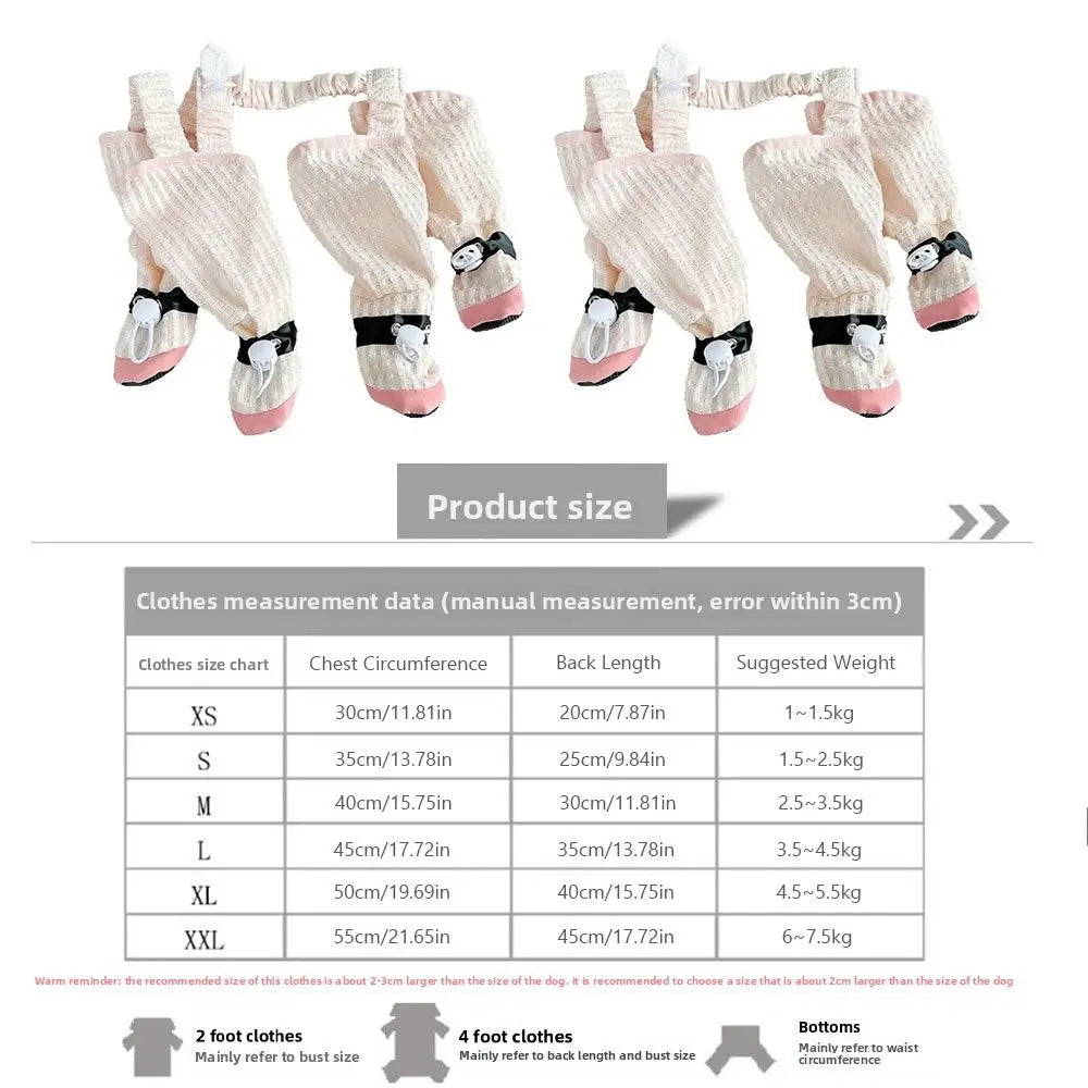 Dog Full Leg Protection Jumpsuit – Anti-Slip Boot Leggings Dog Leg Jumpsuit P3