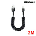 66W Retractable USB-C Fast Charging Cable 5A | 1M 1.8M 2M USB Charging Cable P3 2M USB To Type-C