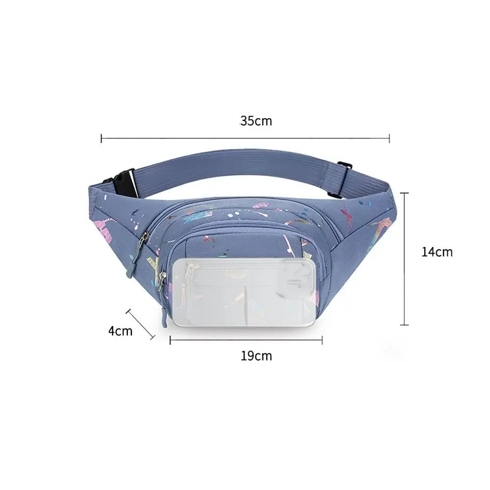 Women's Sport Waist Bag – Multi-Compartment Crossbody Sport Waist Bag P3