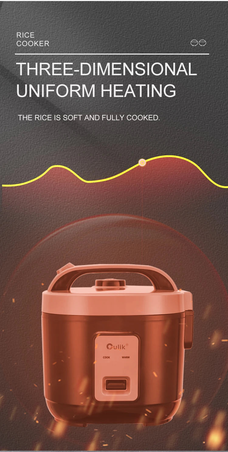 DUTRIEUX 3L Automatic Rice Cooker – Non-Stick Digital Timer Electric Rice Cooker P3