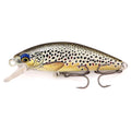 B&U 3D Sinking Minnow Hard Bait – Trout Bass Pike Fishing Lure Sinking Minnow Lure P3 gray yellow 1pc-4.8cm-4.6g