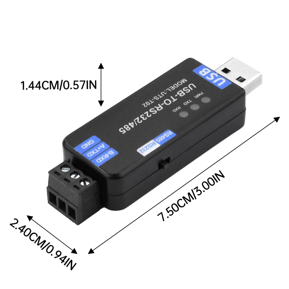USB to RS485/RS232 Converter Module | CH343G Half-Duplex Serial Converter Module P3