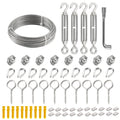 3mm Stainless Steel Wire Rope Kit – PVC Coated 20M/30M Wire Rope Kit P3 20M
