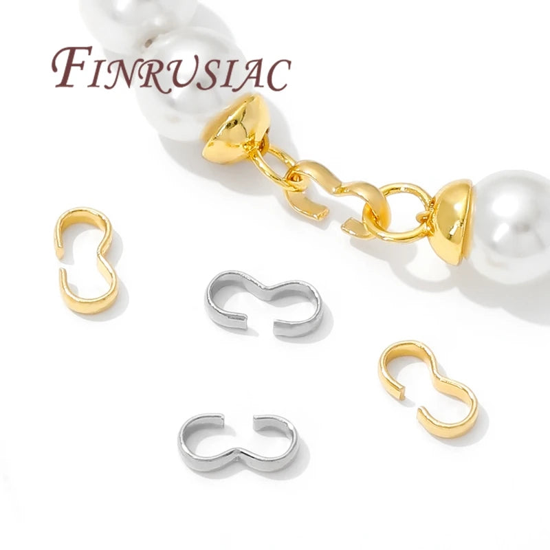 18K Gold Plated Clasp Connectors – DIY Jewelry Making 50–100pc Jewelry Clasp Connectors P3