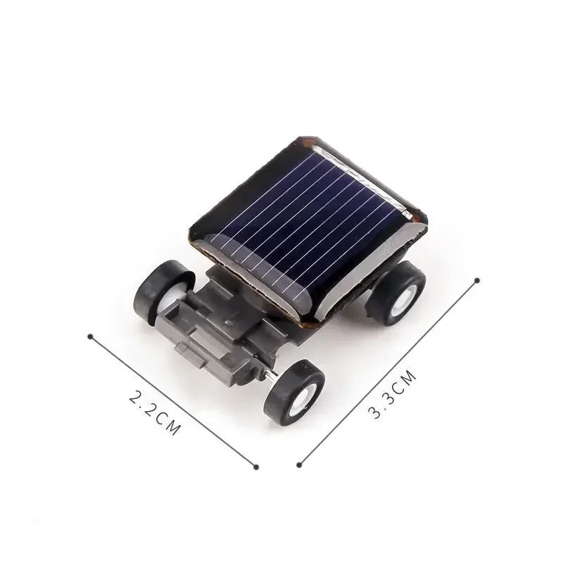 Solar Powered Mini Race Car – No Battery Science Toy Solar Science Toy P3 1Pc