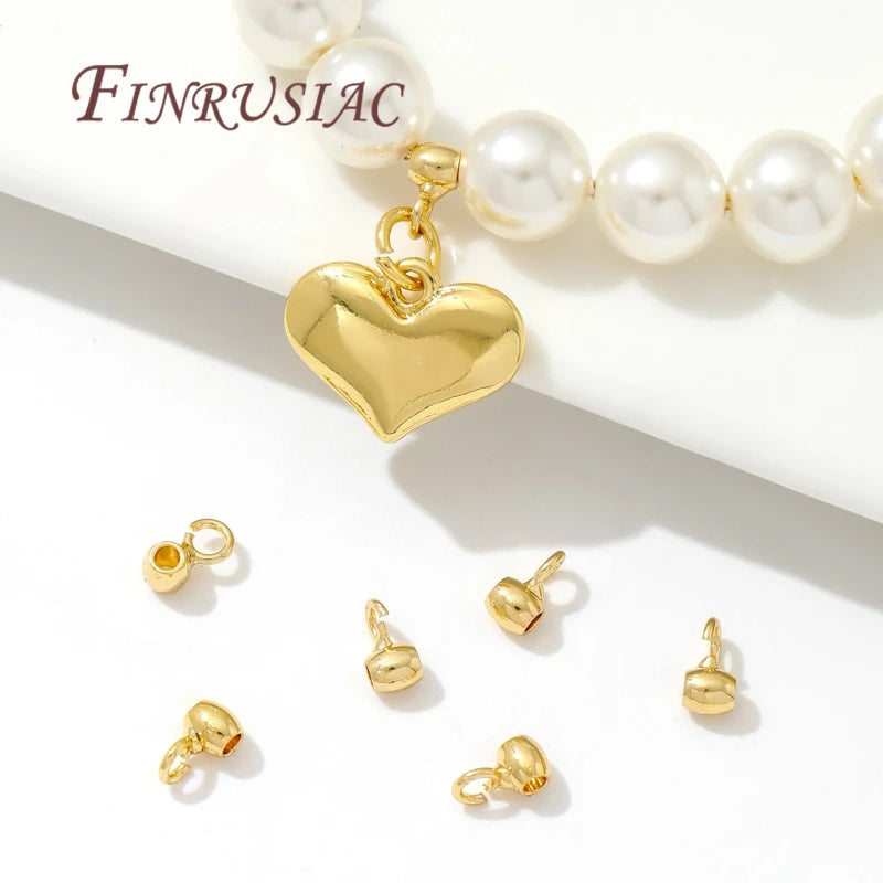 18K Gold Plated Pendant Bail Connectors – DIY Jewelry Findings Jewelry Making Findings P3