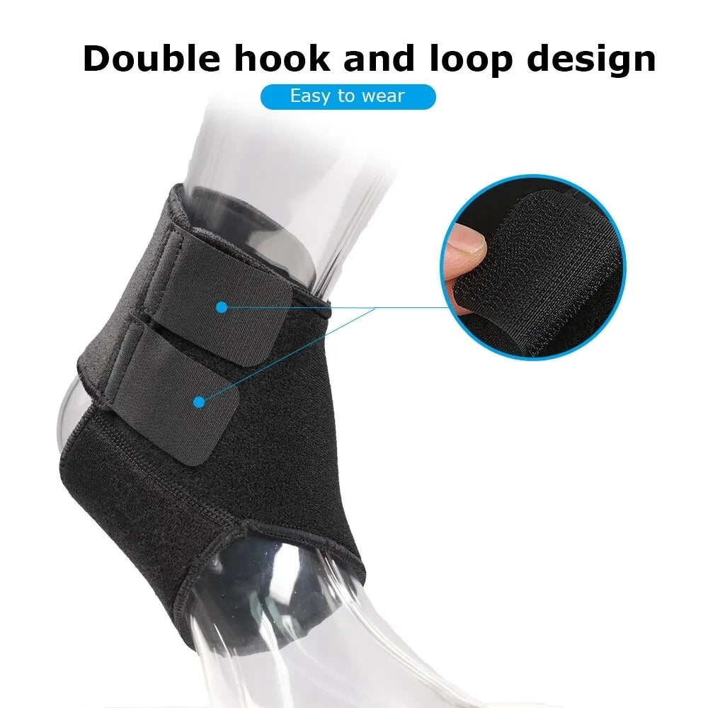Neoprene Ankle Brace – Adjustable Compression Support, 1 PC Ankle Compression Brace P3