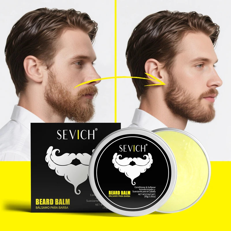 SEVICH Beard Balm for Men – Moisturizing Styling Wax 30g Beard Balm Wax P3