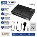 Gaqqee 1018L DC Mini UPS for Router & Modem | 5V–24V Output DC UPS Power Supply P3 Default Title