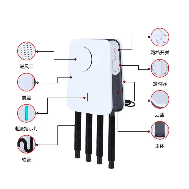 DUTRIEUX Electric Boot & Shoe Dryer | Heating Wire 220V Electric Shoe Dryer P3