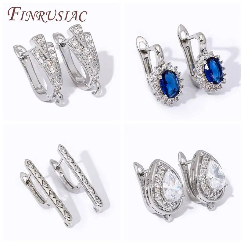 18K Gold Plated Brass Earring Hooks – DIY Jewelry Findings Earring Findings P3