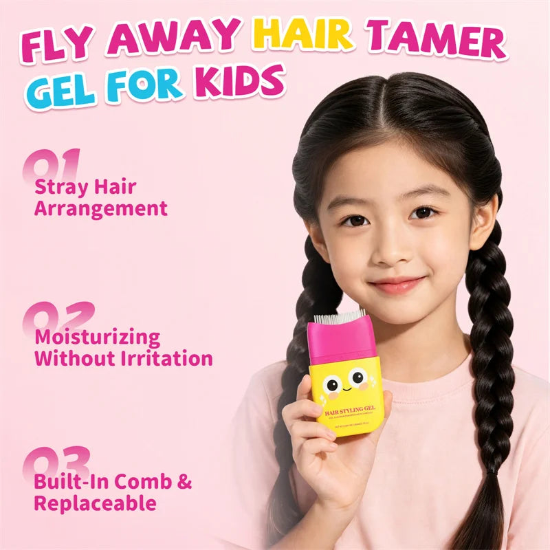 Sevich Kids Hair Styling Gel 80ml | Built-In Comb Flyaway Tamer Kids Hair Styling Gel P3