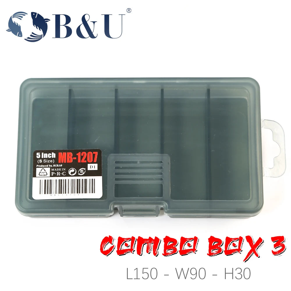 B&U Fishing Tackle Storage Box – Lures, Hooks & Jig Heads Fishing Tackle Box P3