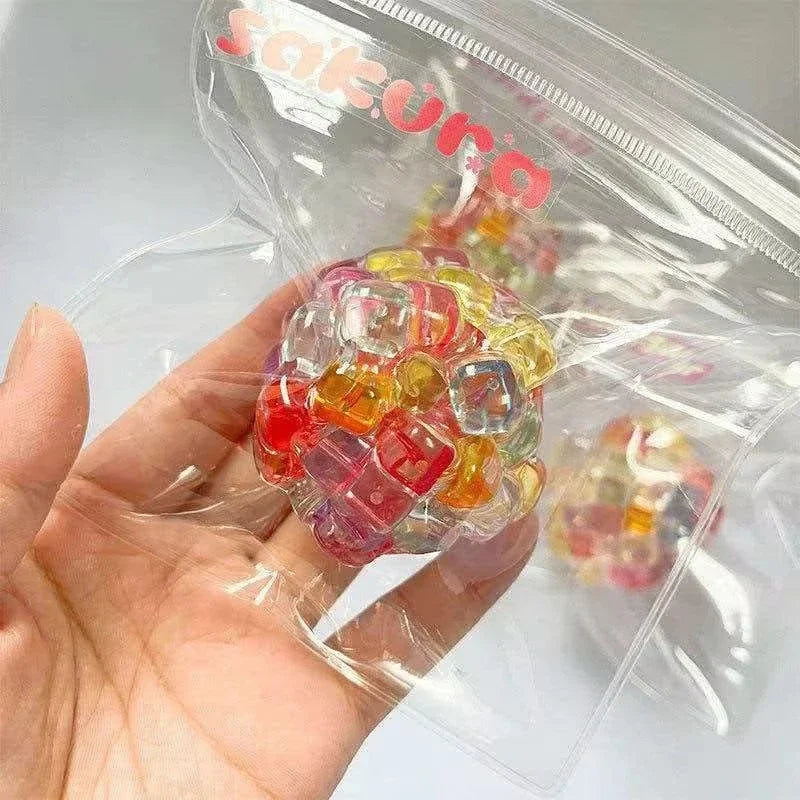 Fidget Ice Cube Squishy Squeeze Ball – Sensory Toy for Kids & Adults Fidget Sensory Toy P3