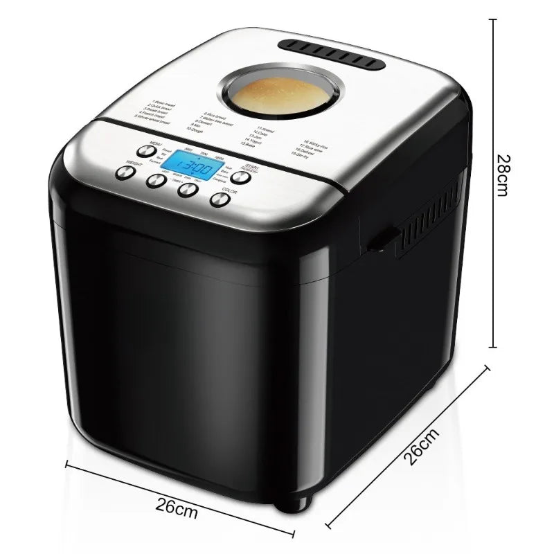 Automatic Mini Bread Maker – Dough Kneading & Fermentation Bread Maker Machine P3