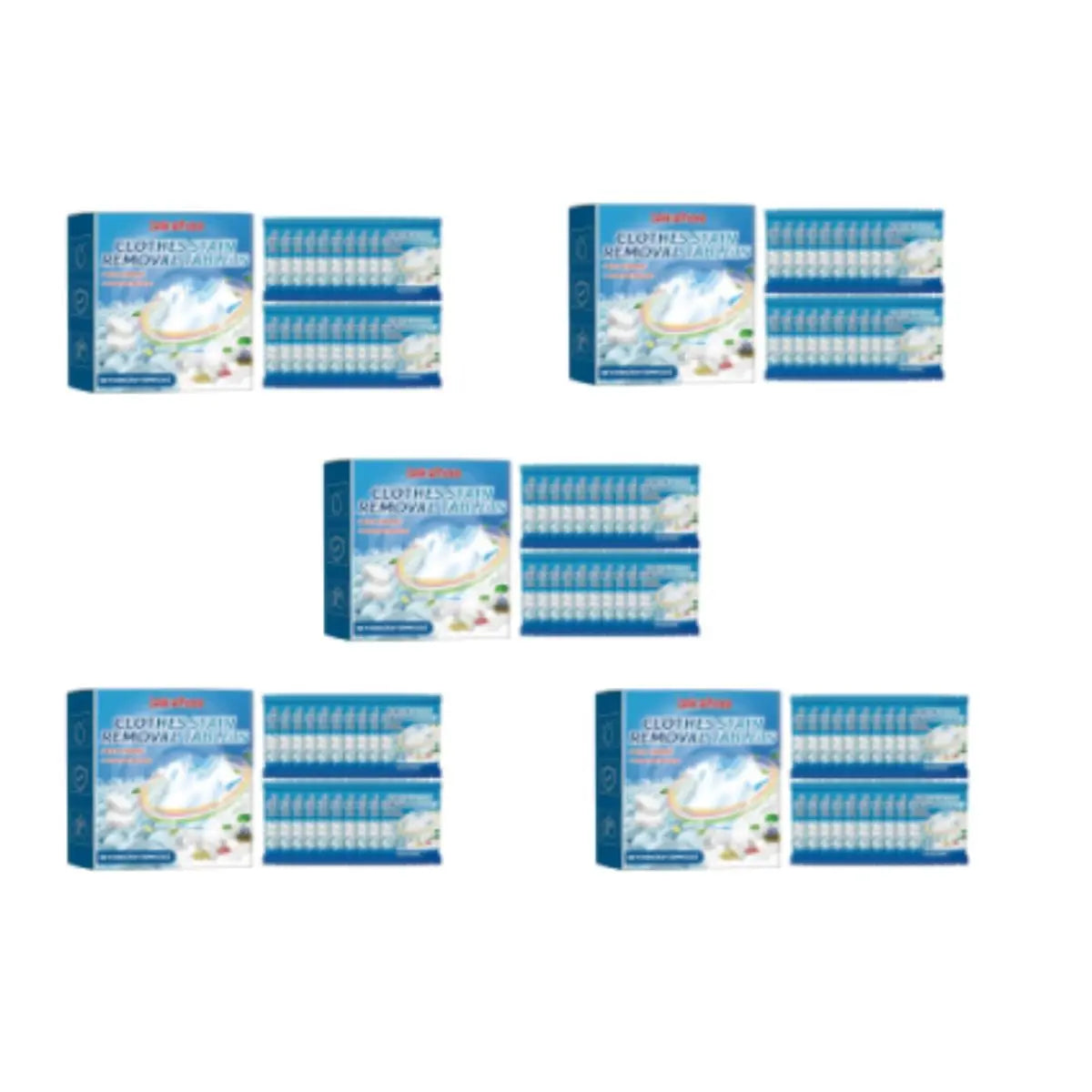 JAKEHOE Laundry Effervescent Tablets 20PCS – Deep Clean Laundry Cleaning Tablets P3 pack of 5