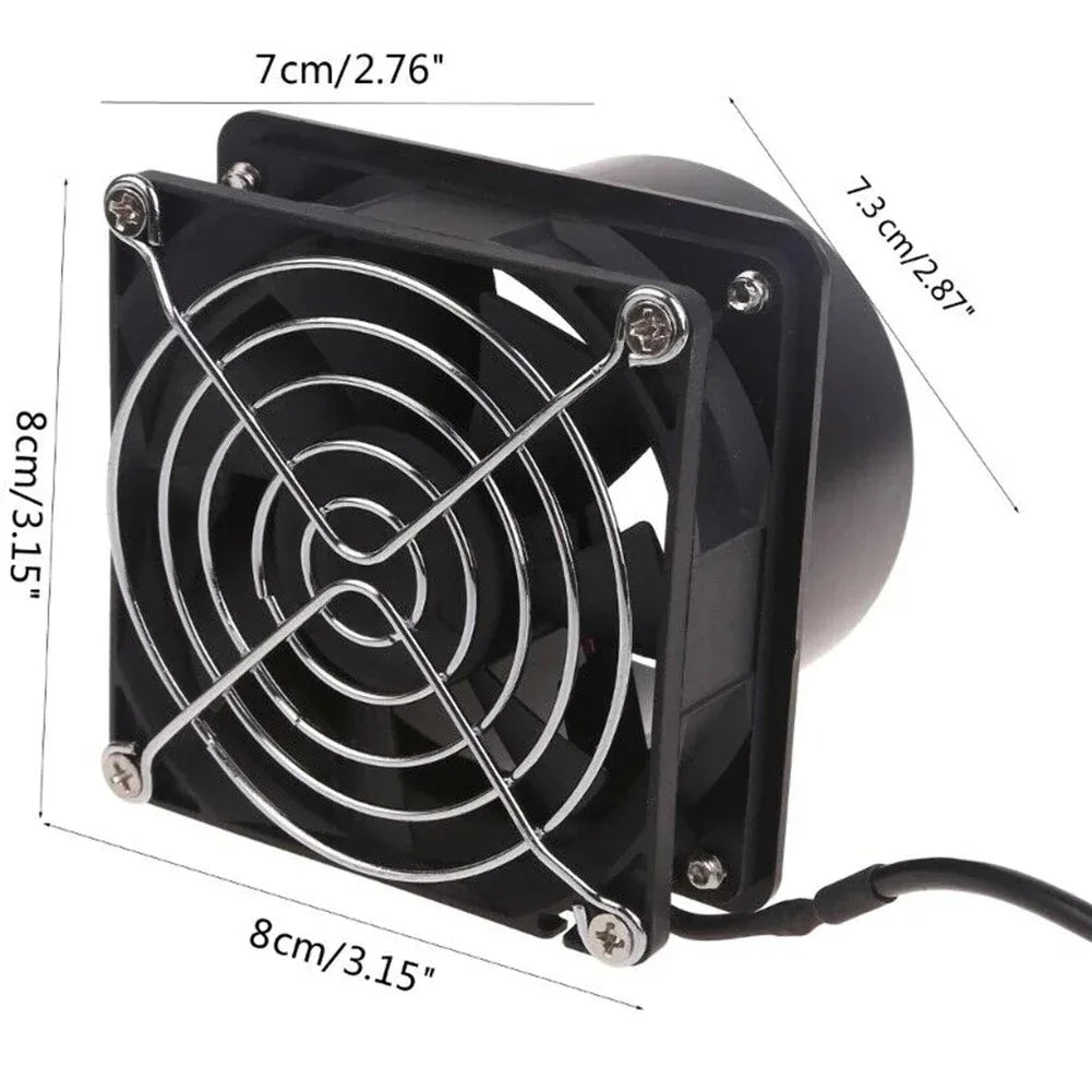 Adjustable Solder Fume Extractor Fan with 1M Duct | USB Powered Fume Extractor Fan P3