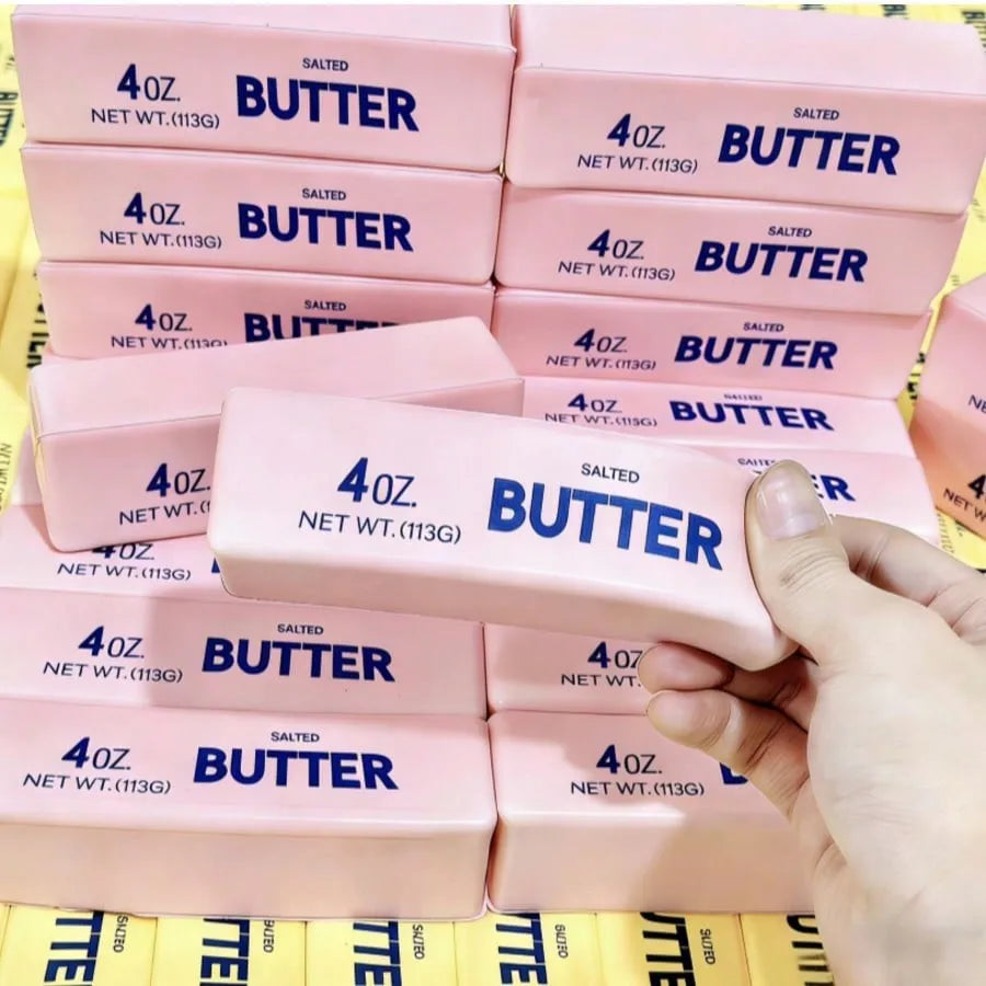 Butter Stick Squishy Squeeze Toy – Slow Rebound Fidget Squishy Fidget Toy P3 Pink