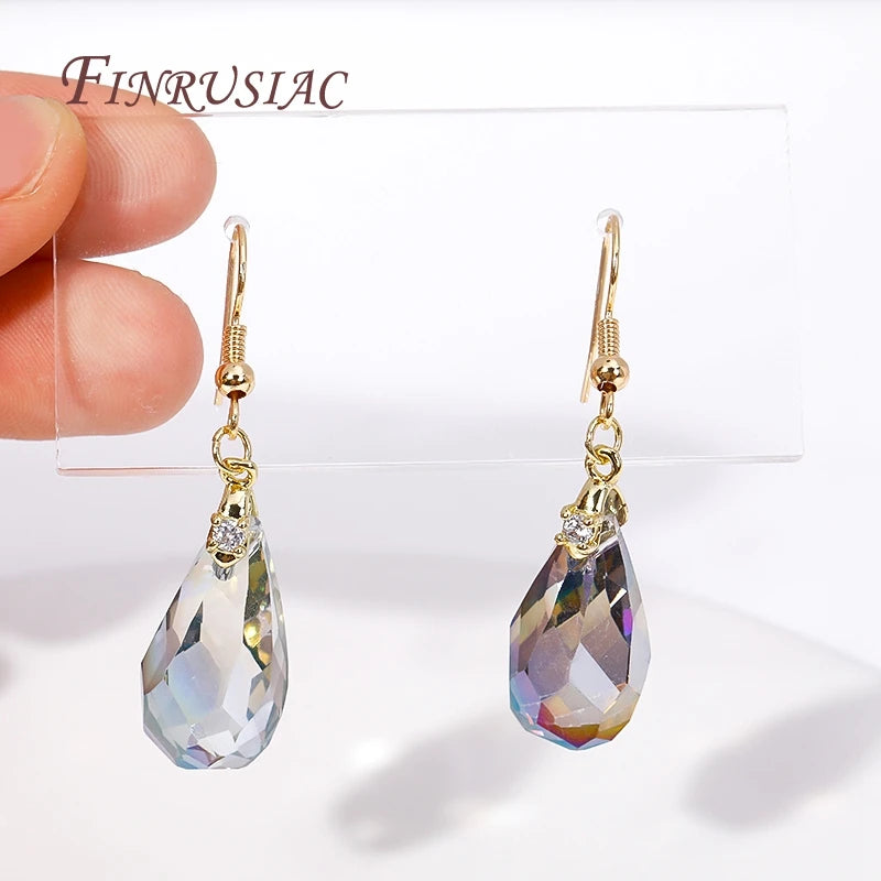 18K Gold Plated Zircon Pinch Bail Pendant Connectors for Jewelry Jewelry Findings P3