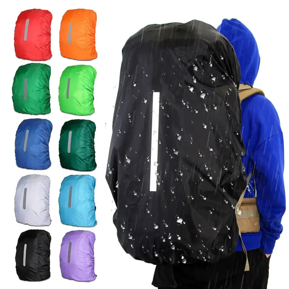Reflective Waterproof Backpack Rain Cover 30–40L | Hiking Backpack Rain Cover P3