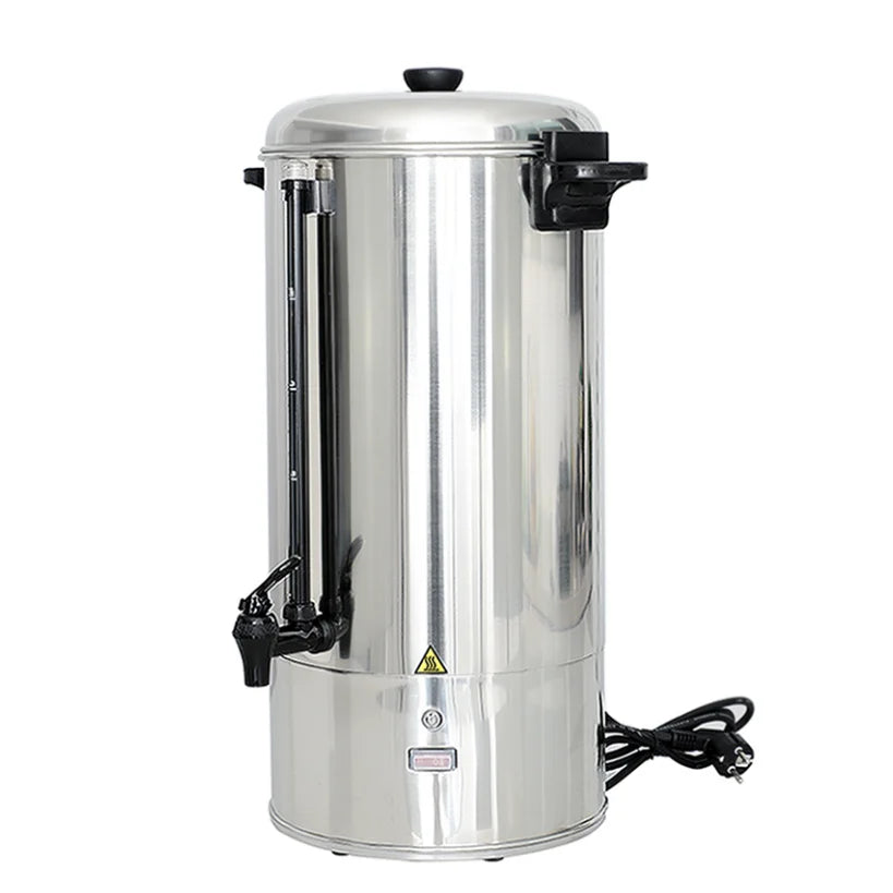 15L Commercial Stainless Steel Coffee Percolator Urn – 80 Cup Coffee Percolator Urn P3 Default Title