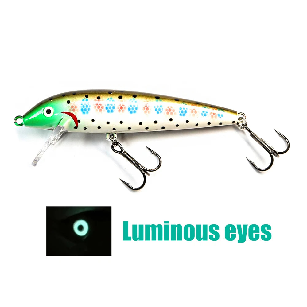 B&U Silence Sinking Minnow Jerkbait – Hard Bait Sea Bass Lure Sinking Minnow Lure P3 BROWN 1pc-85mm-13.7g