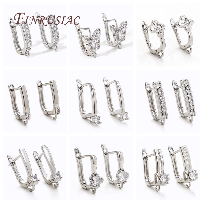 18K Gold Plated Hypoallergenic Earring Hook Findings | DIY Earring Hook Findings P3