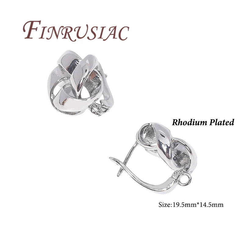 18K Gold Plated French Earring Hooks – DIY Jewelry Findings Earring Hooks Findings P3 Rhodium Plated 1 Pair