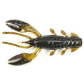 B&U Soft Crawfish Larvae Silicone Fishing Lure | Bass Swimbait Soft Fishing Lure P3 BROWN 10PCS-40mm-1.0g