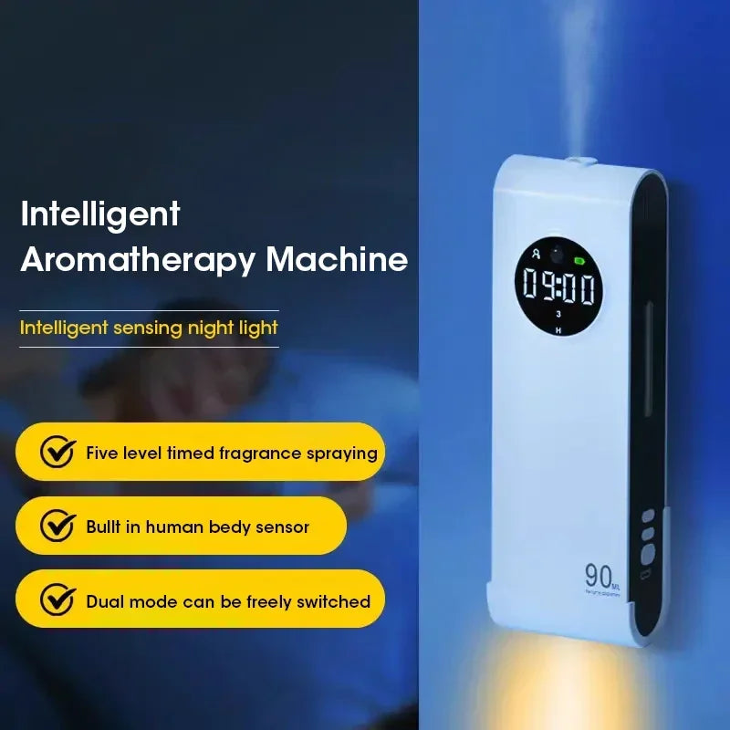 NOCCLILI Sensor Aromatherapy Diffuser with Night Light | Rechargeable Aromatherapy Diffuser P3