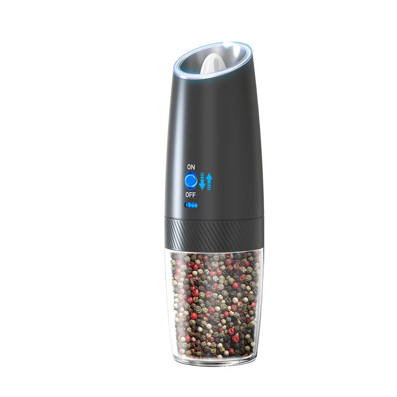 CLITON USB Rechargeable Electric Salt & Pepper Grinder Set Electric Spice Grinder P3 KYMQ-47A