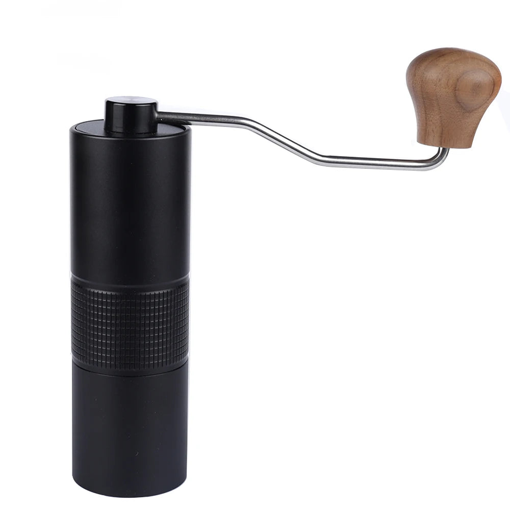 DUTRIEUX Portable Manual Coffee Grinder – Adjustable Black Manual Coffee Grinder P3