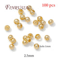 18K Gold Plated Spacer Beads 2mm–4mm | DIY Jewelry Making Jewelry Spacer Beads P3 18K Gold Plated