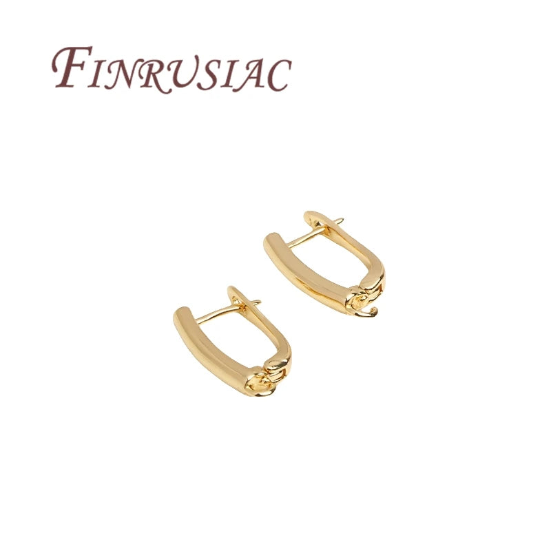 18K Gold Plated French Earring Hooks – DIY Jewelry Findings Earring Hooks Findings P3