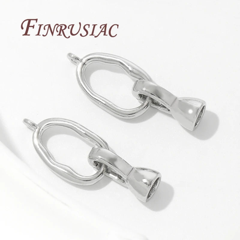 Rhodium Plated Jewelry Clasps – Bracelet & Necklace Connectors Jewelry Clasp Findings P3