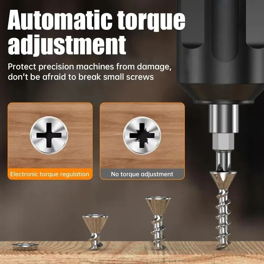 USB Rechargeable Cordless Electric Screwdriver | Variable Speed Cordless Screwdriver P3
