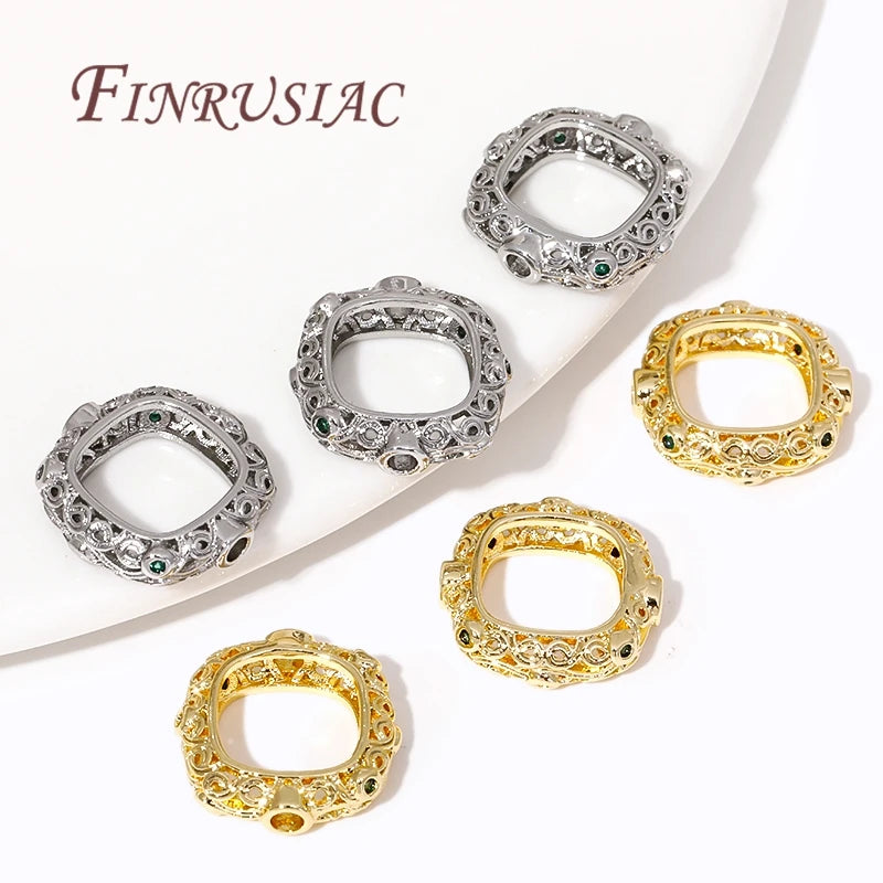 18K Gold Plated Brass Spacer Beads – DIY Bracelet Jewelry Making Jewelry Spacer Beads P3