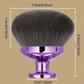 Extra Large Body Kabuki Brush for Self Tanner & Blending Body Makeup Brush P3 Purple